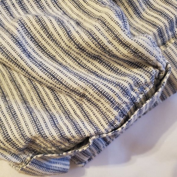 AE Outfitters Paperbag High Waisted Linen Blend Striped Tapered Pants Size XS - Picture 4 of 16